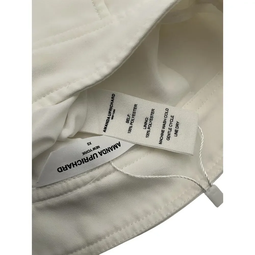 Amanda Uprichard Tailored White Reeves Shorts Size XS - Picture 4 of 4